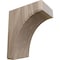 Ekena Millwork 5 1/4"W x 8"D x 10"H Clarksville Bracket, Walnut BKTW05X08X10CVWA - alternate 1